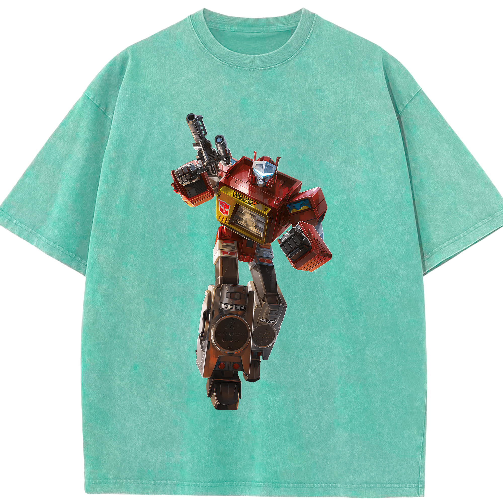 （画像用） Transformers トランスフォーマー 綿100% ヴィンテージ風 半袖Tシャツ（フロントプリント）